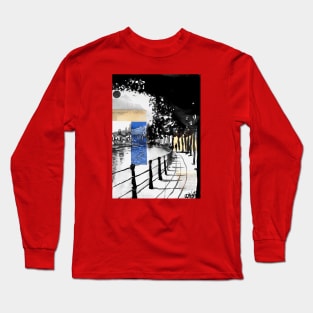 Promenade with figure Long Sleeve T-Shirt